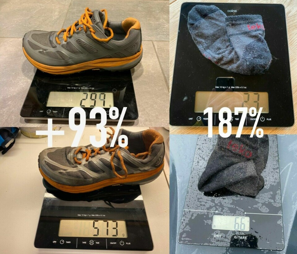 Suksess for andreutgaven av Oslo Trail Challenge hvor 10 løpere fullførte 200-kilometeren Netto_bruttovekt.jpg