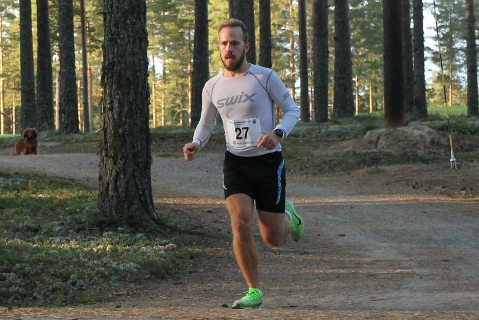 Mats Emil Sand ved Lierdammen 1 km ut på førsterunden i tirsdagens løp. (Foto: Per Inge Vaaje) Mats Emil Sand ved Lierdammen 1 km ut på førsterunden i tirsdagens løp. (Foto: Per Inge Vaaje)
