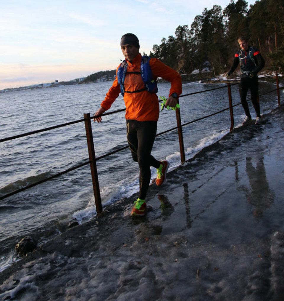 På glattisen i Ribbemaraton Sandvika - Ski Oransj_IMG_2158.jpg