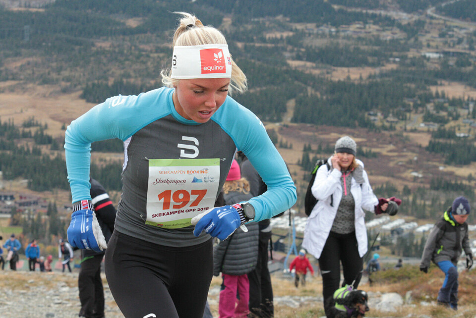 Marte Mæhlum Johansen og Øyvind Heiberg Sundby best i Skeikampen opp IMG_0371_Marte-Mehlum-Johan