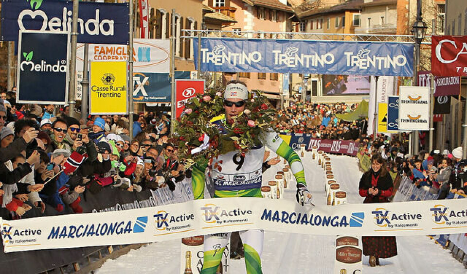 Kortere løype på søndag når Ski Classic kommer til Marcialonga Ingress_bred_maalgang_Simen_Oestensen1000pix_640x376