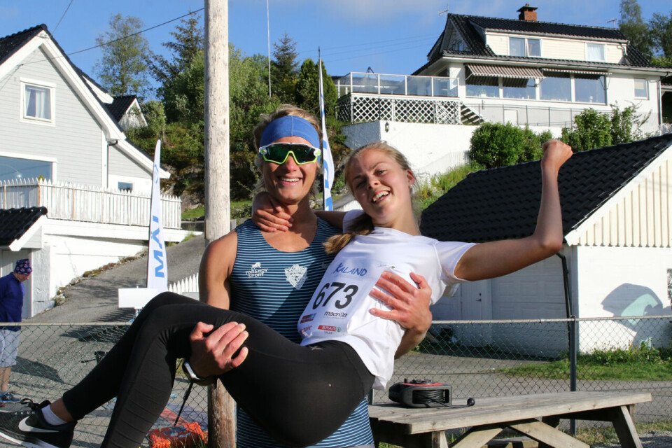 Full pott for Sondre Øvre Helland i Kalands løpskarusell Full pott for Sondre Øvre Helland i Kalands løpskarusell