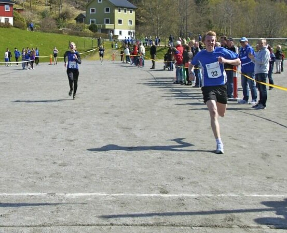 Åheim badet i sol under 1-mai-løpet