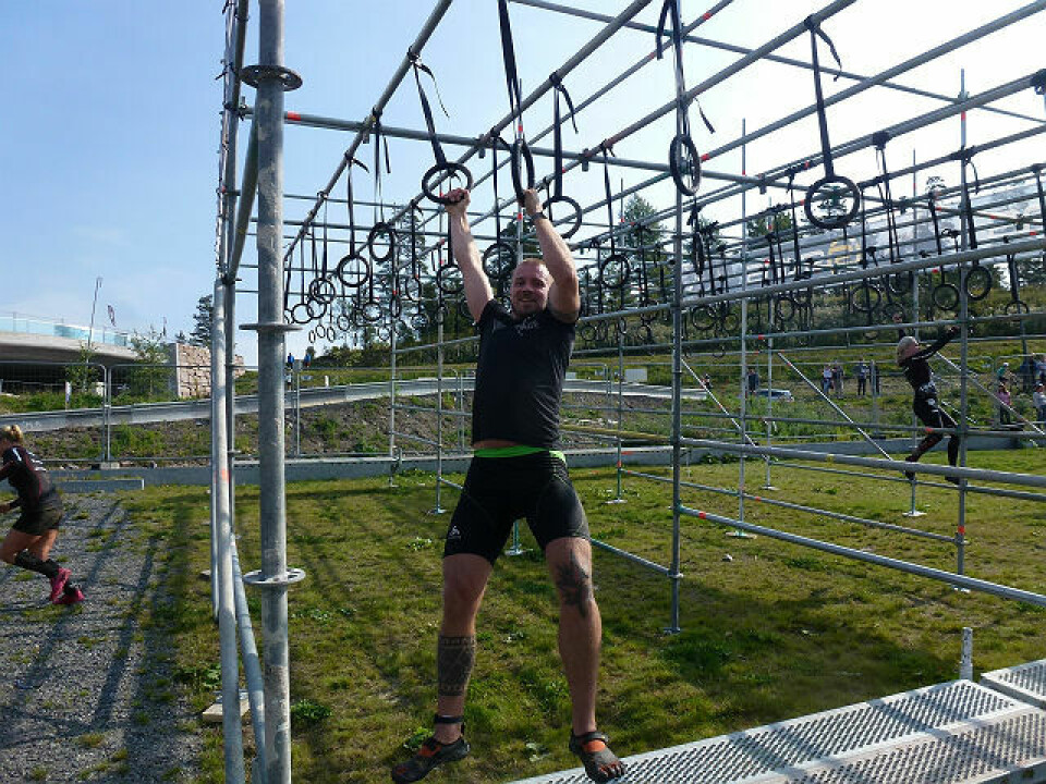1813 fullførte hinderløpet Toughest i Holmenkollen Hinderloepveteran _640.jpg