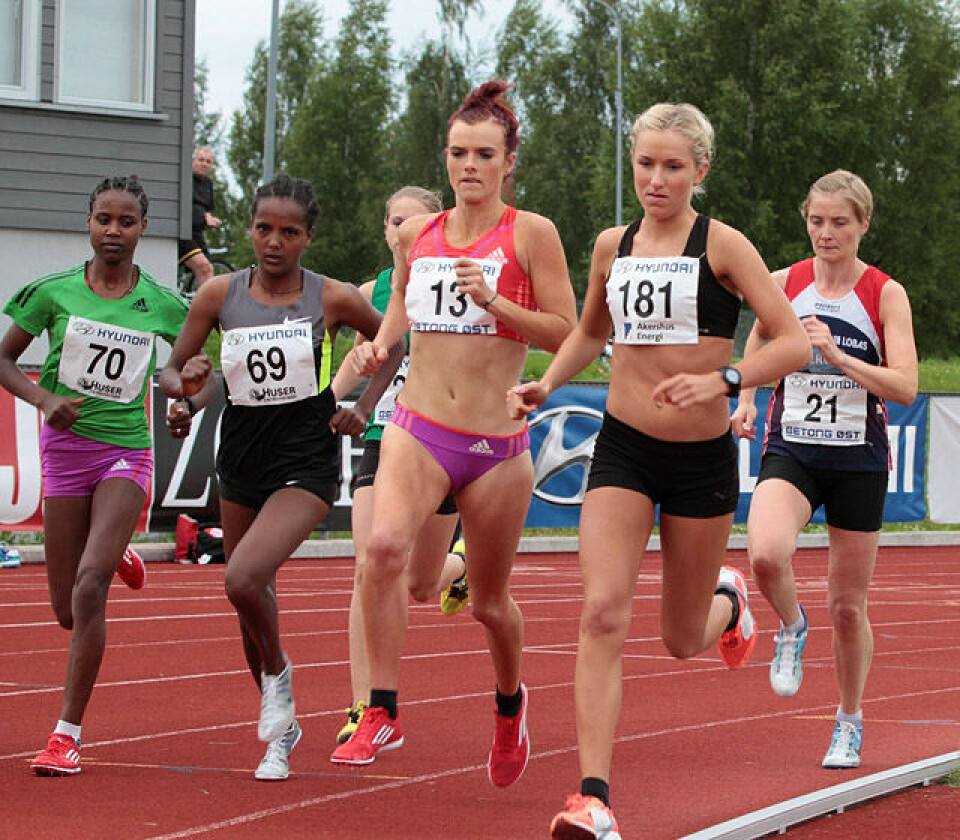 Sterk 5000 m av Karoline B. Grøvdal