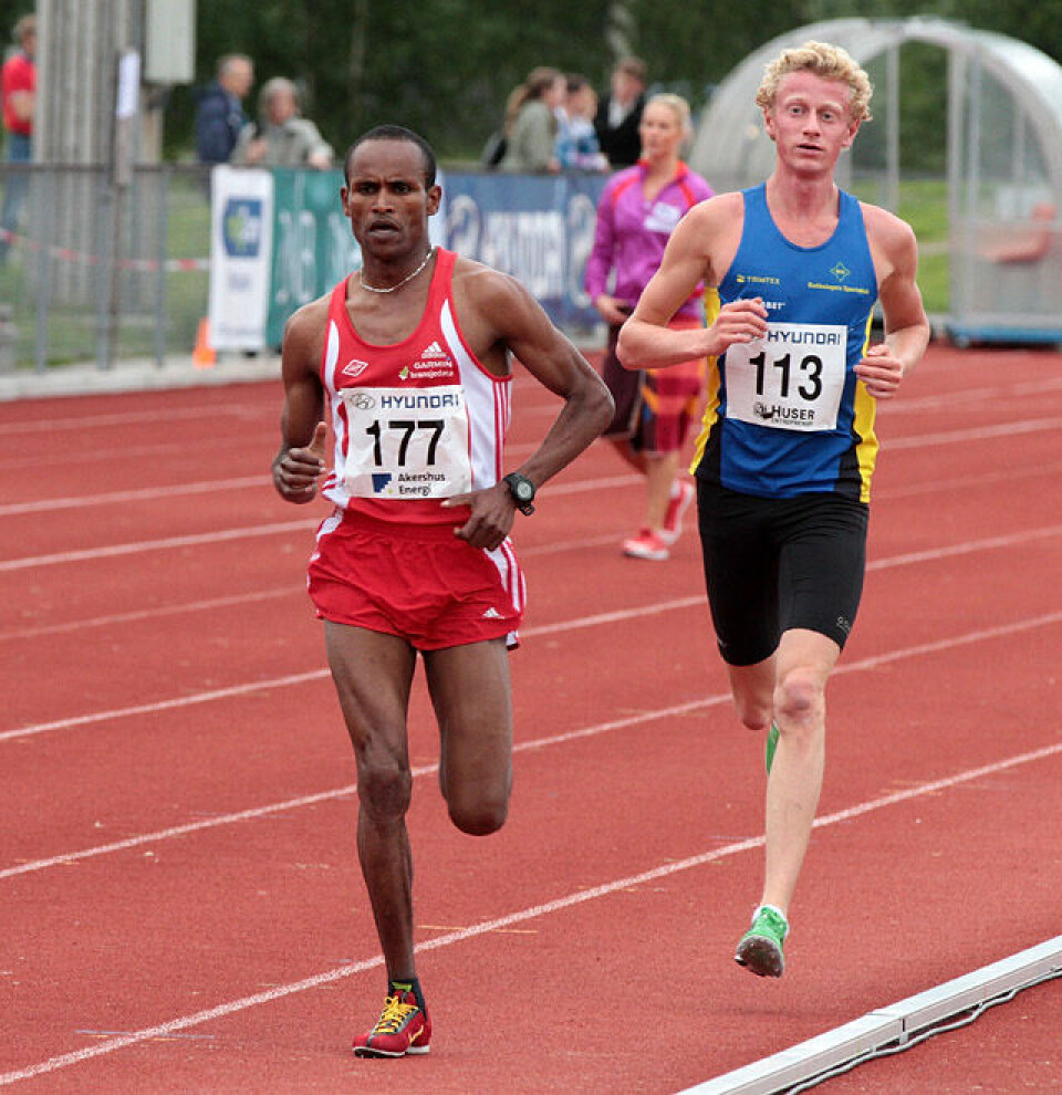 Sterk 5000 m av Karoline B. Grøvdal
