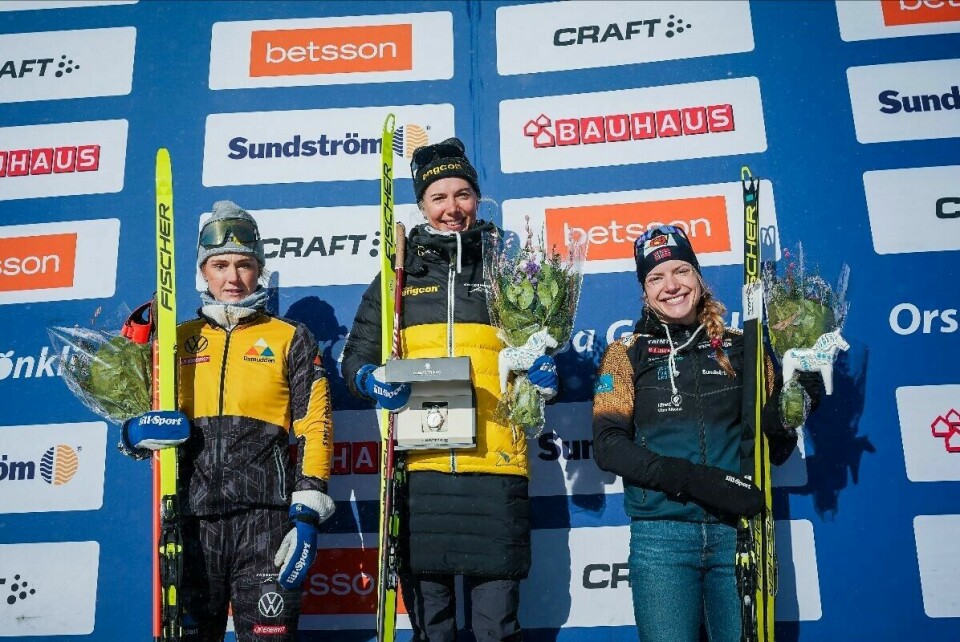 Ida Dahl og Emil Persson sterkest også i individuell start Tre beste kvinner.jpg