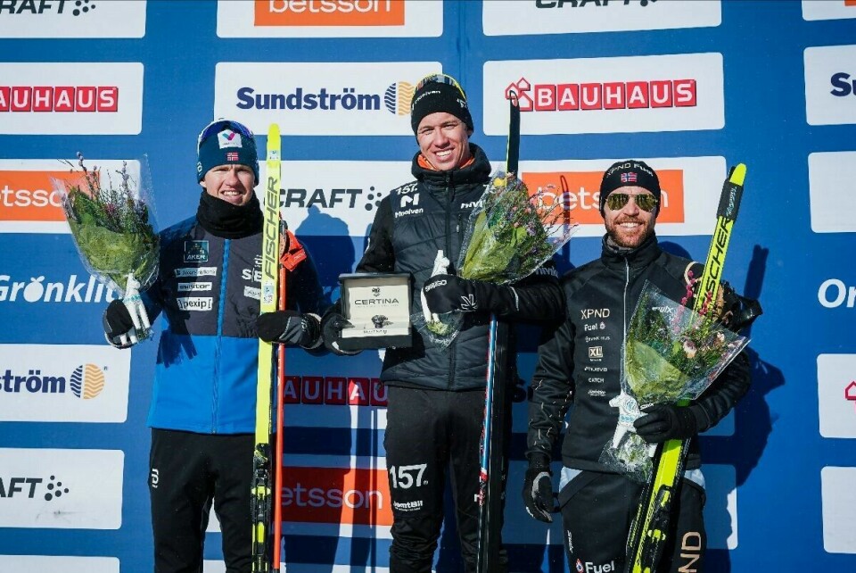 Ida Dahl og Emil Persson sterkest også i individuell start Tre beste menn.jpg