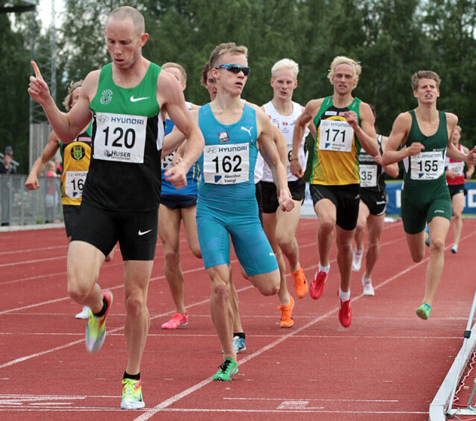 Sterk 5000 m av Karoline B. Grøvdal
