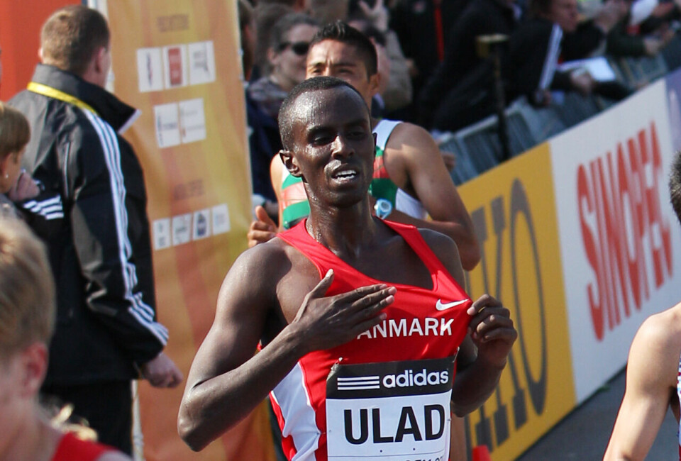 Abdi Hakam Ulad var raskeste nordiske løper under VM halvmaraton på heimebane i København i 2014. (Foto: Kjell Vigestad) Abdi Hakam Ulad var raskeste nordiske løper under VM halvmaraton på heimebane i København i 2014. (Foto: Kjell Vigestad)