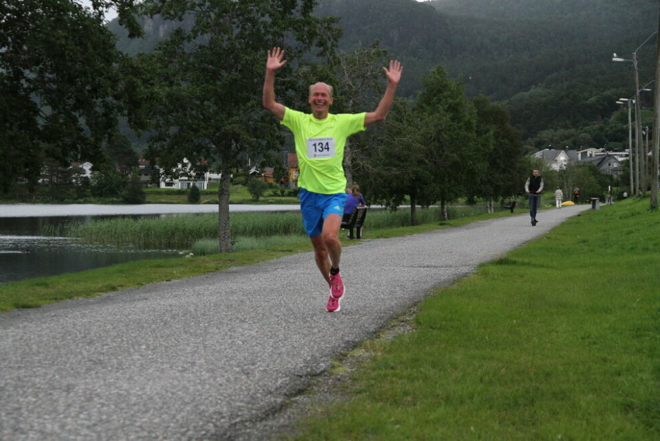 Lasse Aleksander Finstad satte ny løyperekord på 5 km i Ålesund 10km_Jan_Ketil_Vinnes