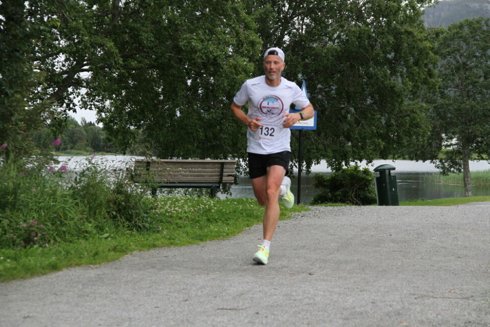 Lasse Aleksander Finstad satte ny løyperekord på 5 km i Ålesund 10km_Joachim_Olsvik