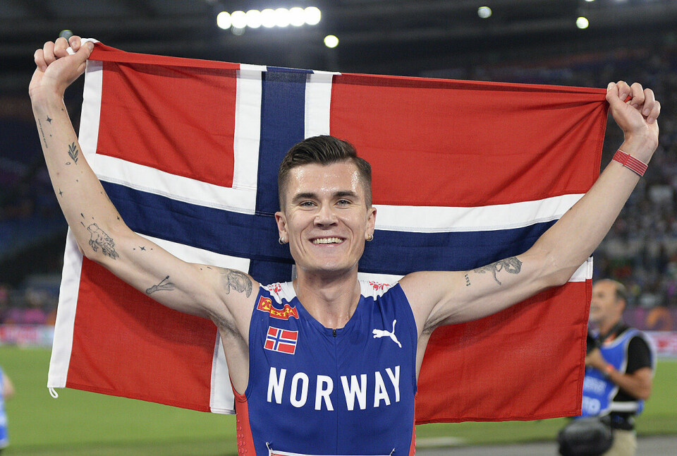 Jakob Ingebrigtsen med maktdemonstrasjon på 1500 meter i EM 1500-jakob-flagg_D4N4878.jpg