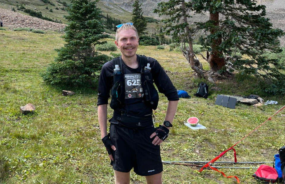 Nordmann på 30. plass i Leadville Trail 100 bib625.jpg