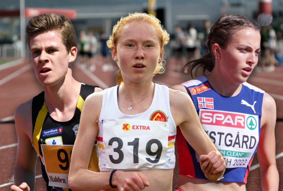 Ingeborg Østgård, Adele Norheim Henriksen og Trym Tønnesen om status og mål for sesongen 2023. (Bildecollage: Tom-Arild Hansen) Ingeborg Østgård, Adele Norheim Henriksen og Trym Tønnesen om status og mål for sesongen 2023. (Bildecollage: Tom-Arild Hansen)