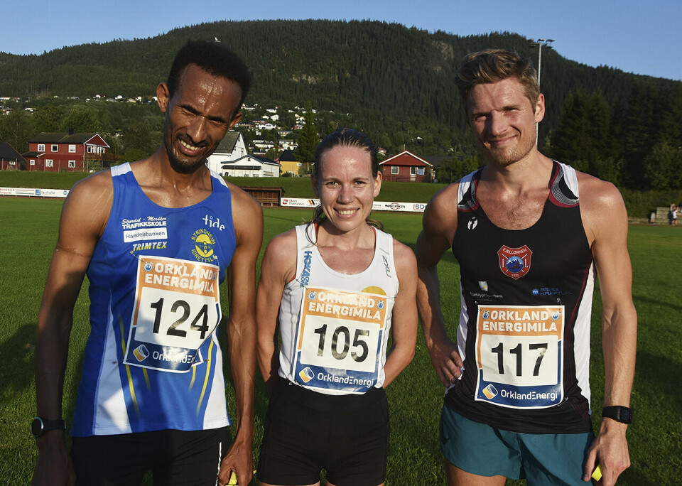 Hanne Mjøen Maridal skilte seg ut blant kvinnene, mens Thomas Fremo (til høyre) var hakket bedre enn Ebrahim Abdulaziz i herreklassen. (Foto: Tor Jarle Bolme) Hanne Mjøen Maridal skilte seg ut blant kvinnene, mens Thomas Fremo (til høyre) var hakket bedre enn Ebrahim Abdulaziz i herreklassen. (Foto: Tor Jarle Bolme)