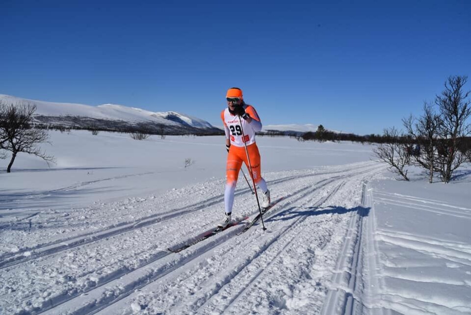 Hanne Skulbru på veg til nok en seier i Narkuten. (Foto: Pål Ove Lilleberg) Hanne Skulbru på veg til nok en seier i Narkuten. (Foto: Pål Ove Lilleberg)