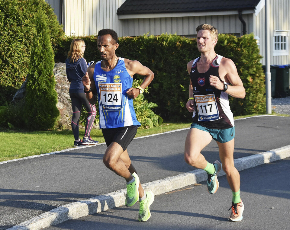 Mange sterke tider da Hanne Mjøen Maridal og Thomas Fremo vant Orkland EnergiMila Abdulaziz_og_Fremo_DSC_0350.jpg