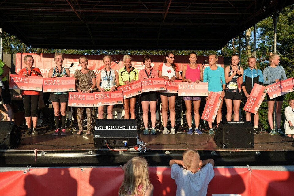 Gløersen og Gunnarsson med 2. og 4. plass sammenlagt på Etape Bornholm Klassevinnere_Kvinner (1024x681).jpg