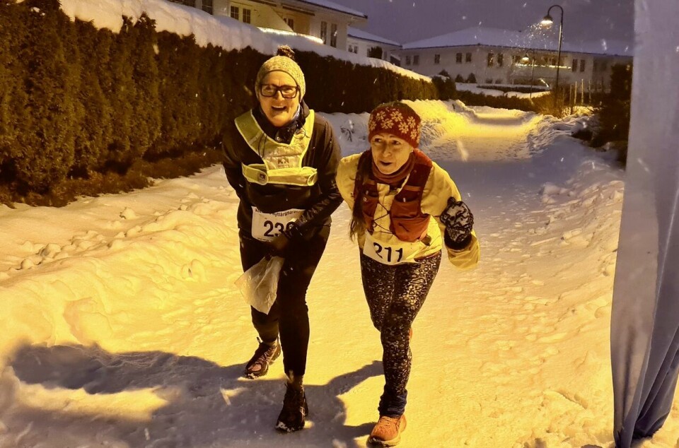 151 løpere fullførte Nyttårsmaraton på vanskelig føre Maraton_tidligstart