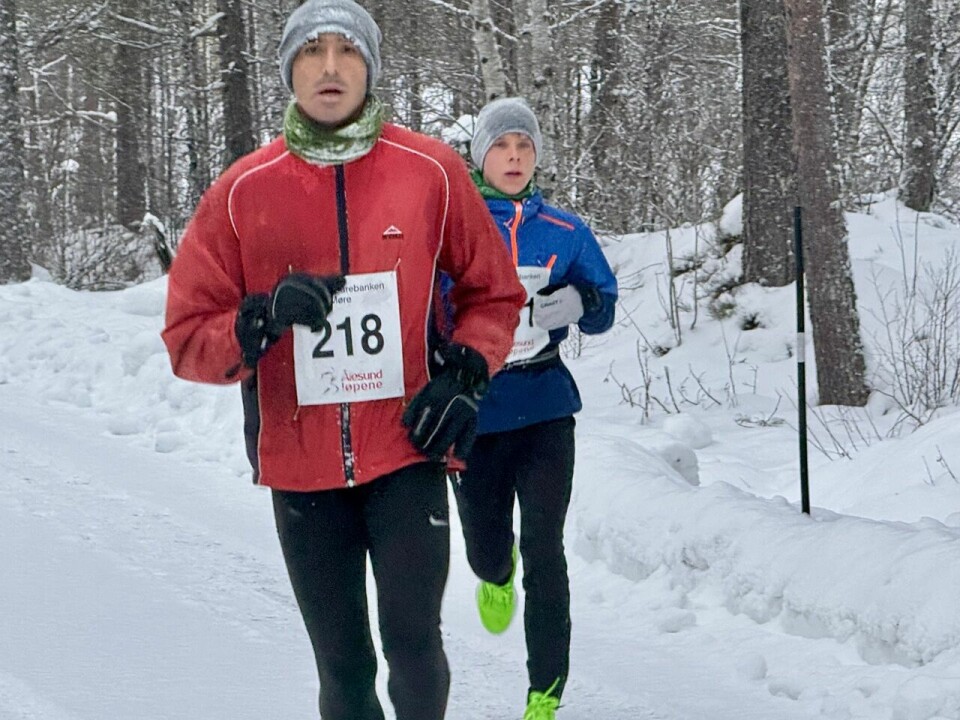 151 løpere fullførte Nyttårsmaraton på vanskelig føre Maraton_Andreas_Nakken