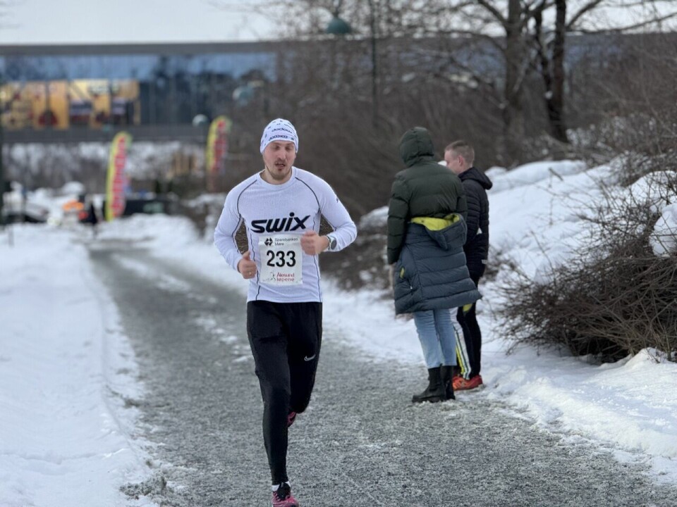 151 løpere fullførte Nyttårsmaraton på vanskelig føre Maraton_Ola_Valaas_Jensen_Skare