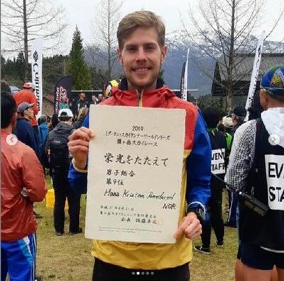 Hans Kristian Smedsrød på 9. plass i Mt. Awa Skyrace Hans_Kr_Smedsrød.jpg