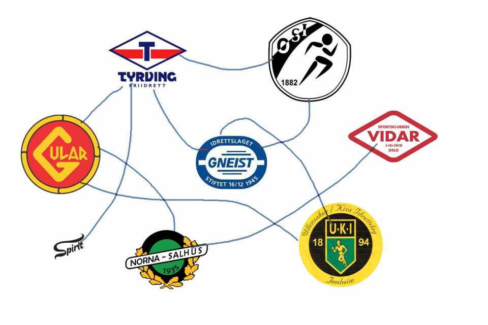 Det er en del som bytter klubb fra en sesong til en annen: (Illustrasjon: Arne Dag Myking) Det er en del som bytter klubb fra en sesong til en annen: (Illustrasjon: Arne Dag Myking)
