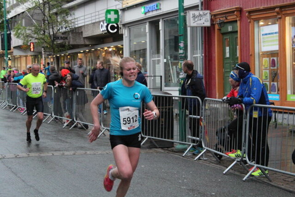 Folkefest og deltagerrekord i årets Midnight Sun Marathon! Emilie_Krey.jpg
