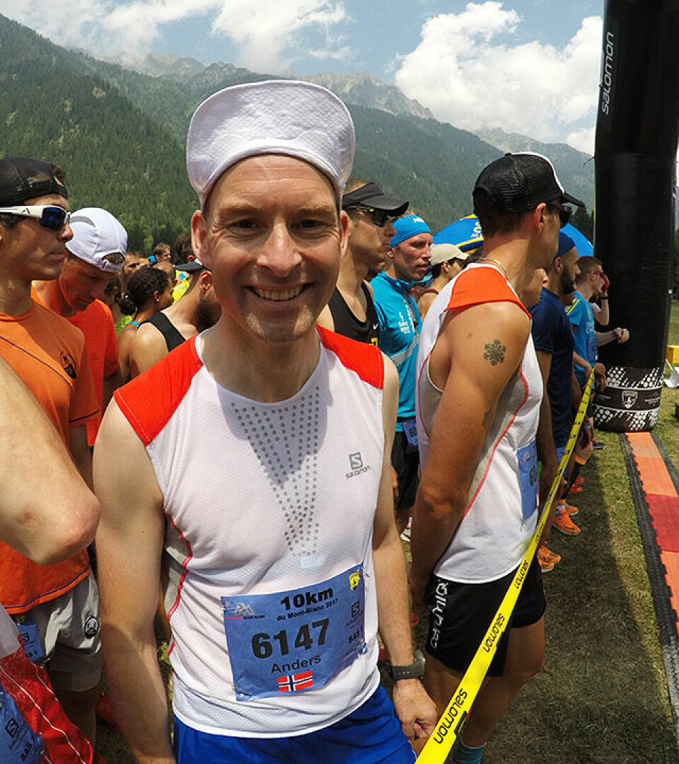 Norsk 3. plass på 10 km og klasseseier på 23 km i Mont Blanc Marathon anders-hauge_GOPR9985.jpg