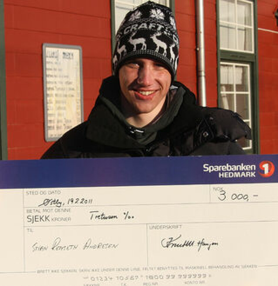 Team Xtra Personell først på Østby Stian_Remseth_Andresen_vinnesjekk_320x329