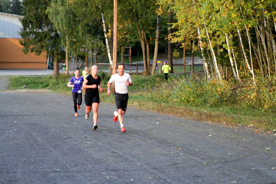 Gå-joggen 2015 vel i mål på Greveløkka Rolf_Bakken.jpg