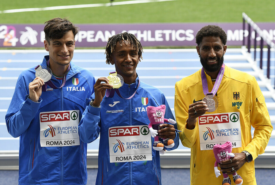 Italiensk dobbel på halvmaraton i EM, Sondre Nordstad Moen på en 12. plass medaljevinnere_50D5680.jpg