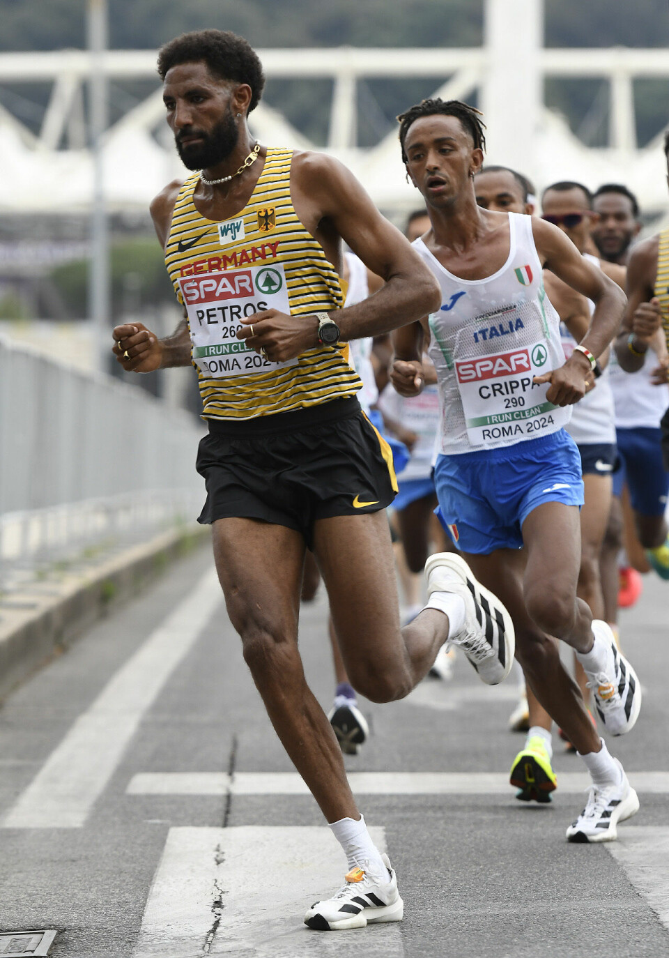 Italiensk dobbel på halvmaraton i EM, Sondre Nordstad Moen på en 12. plass petros-crippa_50D5054.jpg