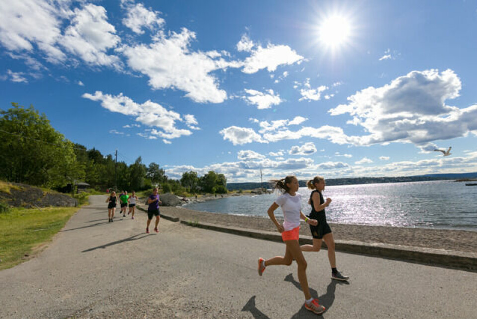 Prøveløping en times tid før hvert løp er obligatorisk på øyaløpene. Foto: Stian S. Møller Prøveløping en times tid før hvert løp er obligatorisk på øyaløpene. Foto: Stian S. Møller