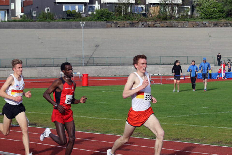 Per Svela (7.57,98) vant 3000 m da 25 mann løp under 9-blank 1P1A2222.jpg
