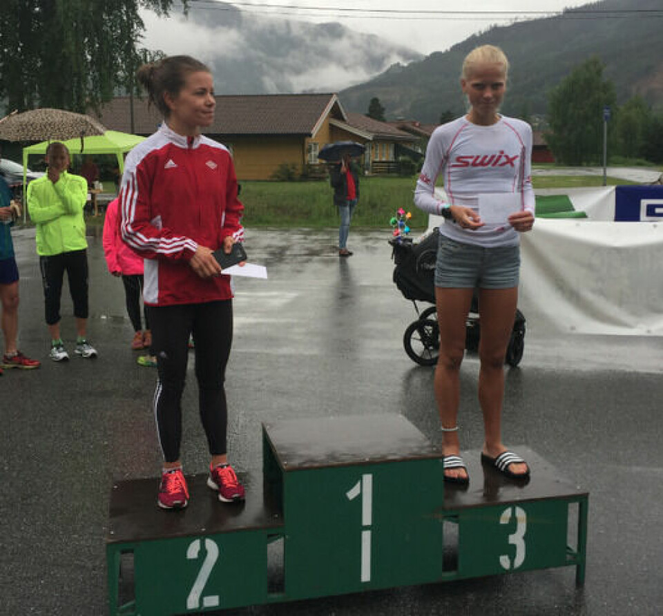 Ronny Losoa og Veronika Blom vant Norges Raskeste 5 km Skjermbilde 2016-07-03 kl. 20.56.20.png