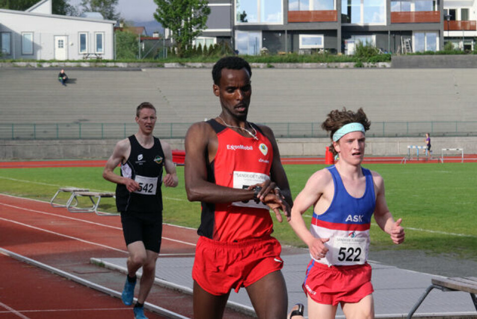 Per Svela (7.57,98) vant 3000 m da 25 mann løp under 9-blank 1P1A2289.jpg