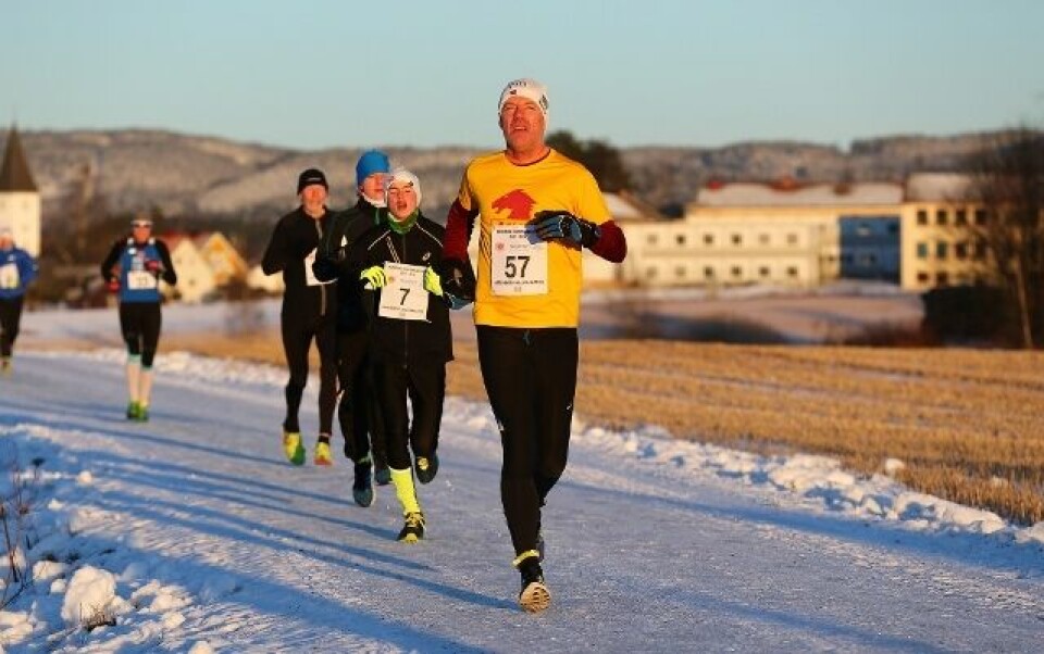 Mats Waaler løp fortest, Arne Luke løp for 300. gang Bjorkelangen-2018_2km_57 (640x401).jpg