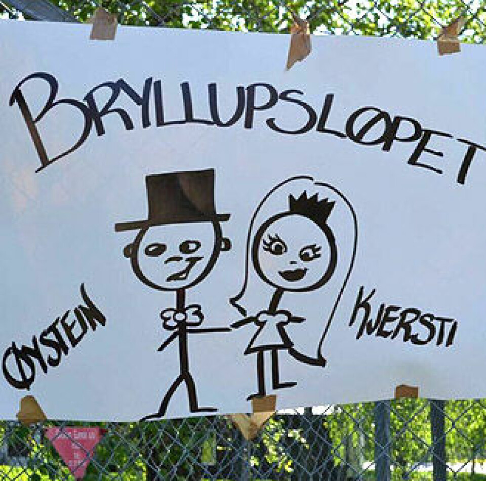 Blom og Buraas vant Bryllupsløpet Lysbilde1_ingress