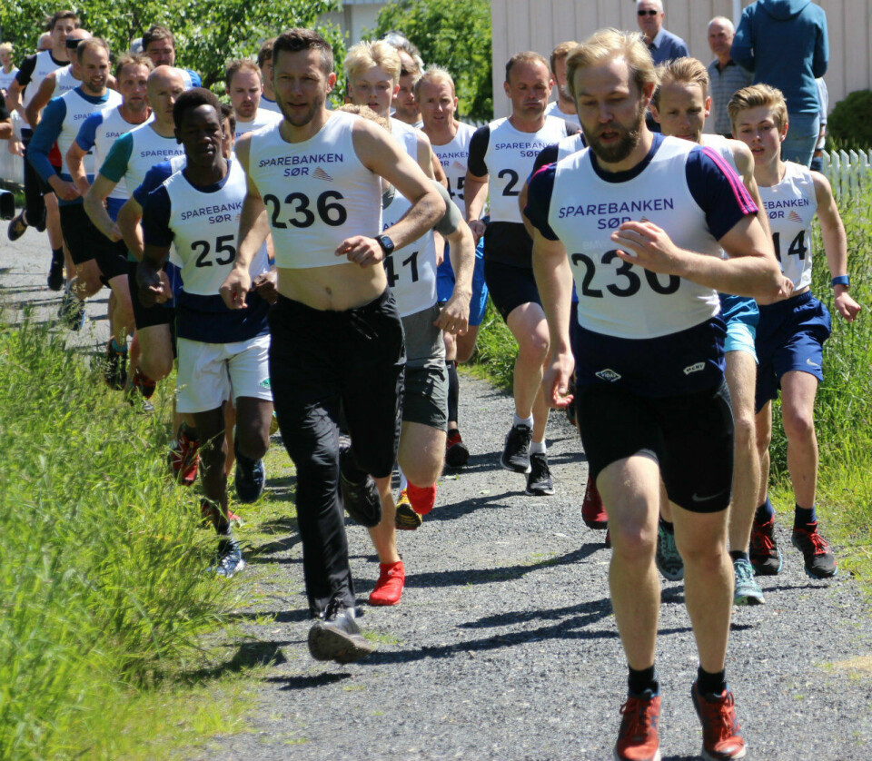 Ny Kondisløpegruppe bak gedigent terrengløp i Risør IMG_6441Start10km.jpg