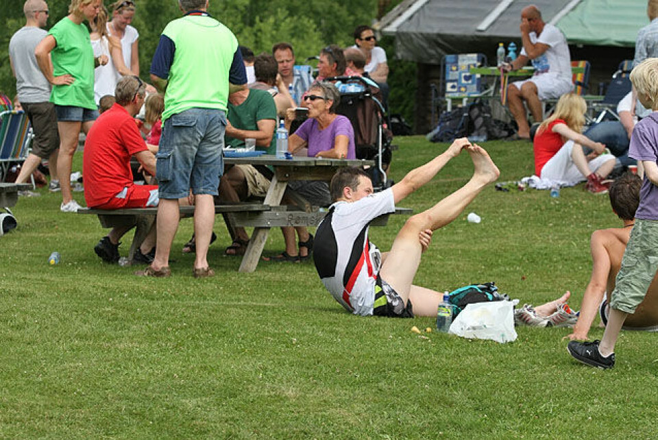 Unionsmaraton: 2 løyperekorder Strekking_i_gresset_IMG_3008