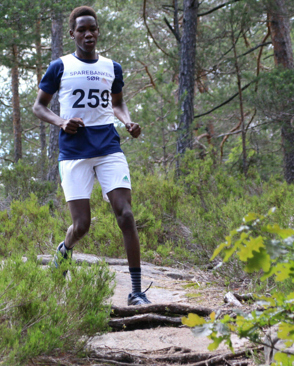 Ny Kondisløpegruppe bak gedigent terrengløp i Risør IMG_6506Nr2Paa10kmJaafarMohammad.jpg