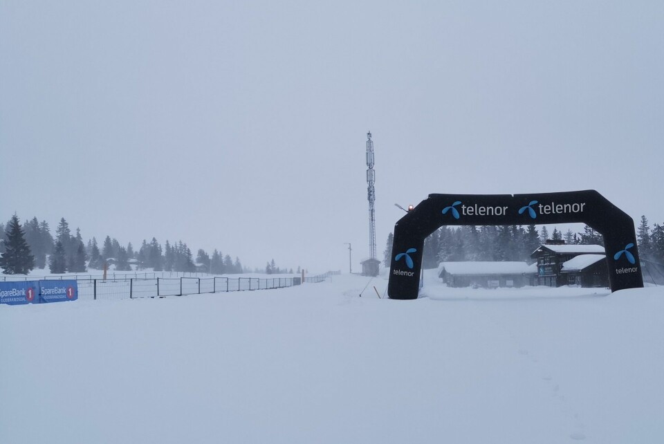 Birkebeinerløypa på Sjusjøen Langrennsrarena fredag morgen. (Foto: Rolf Baken) Birkebeinerløypa på Sjusjøen Langrennsrarena fredag morgen. (Foto: Rolf Baken)