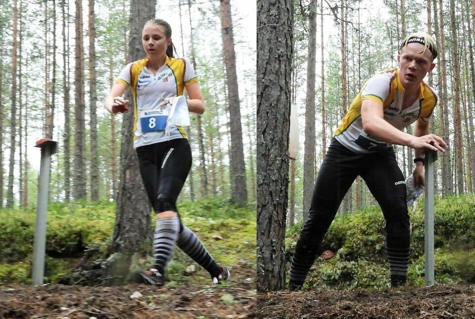 Marie Kravdal og Annar Erlien Solerød vant D og H17-20. (Foto: Stein Arne Negård) Marie Kravdal og Annar Erlien Solerød vant D og H17-20. (Foto: Stein Arne Negård)