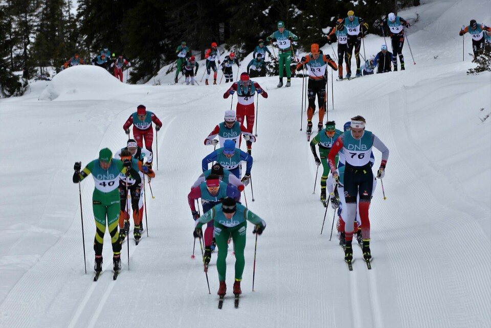 Bilder fra Sjusjøen Skimarathon Sjusj¢en Skimarathon (1)