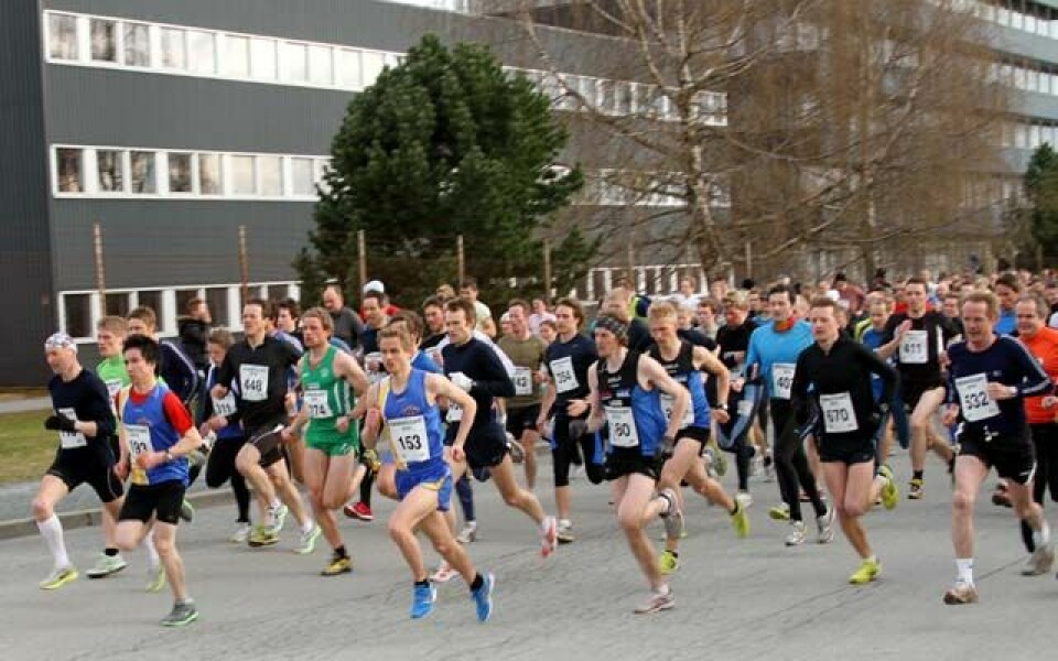 Tordenskioldsløpet 2010 - Ola Sakshaug og Anne Nevin raskest startbilde