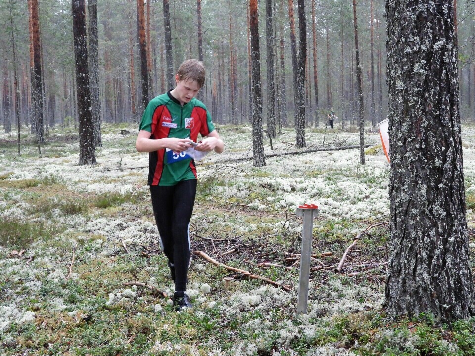 Stor fart i Nammo-cupen på furumoen i Elverum Olav Thaulow Alhaug på psseringspost.jpg