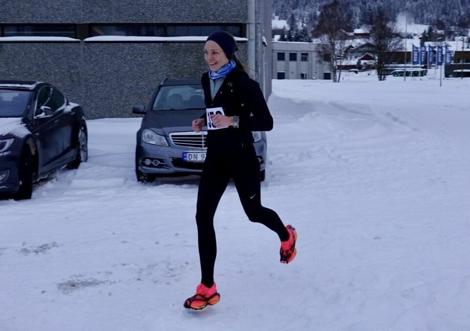Grimstadvatnet Rundt på Hareid i skiftende vær og føre Birgitte_Kvalsvik