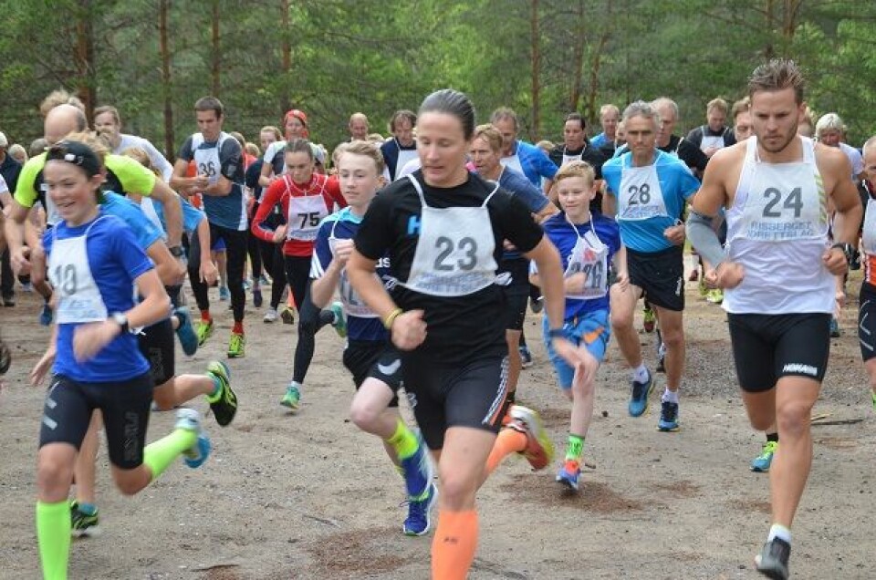 Martin Flismyren (23) i tet fra start i Risberget Rundt i fjor sommer. (Foto: Erik Øsmundset) Martin Flismyren (23) i tet fra start i Risberget Rundt i fjor sommer. (Foto: Erik Øsmundset)